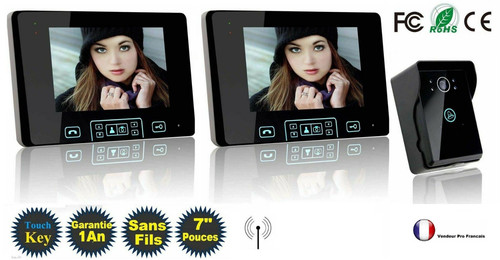 Portier vidéo sans - fil, 2.4g