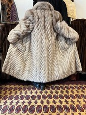 Manteau En Fourrure De Renard Bleu SAGA FOX