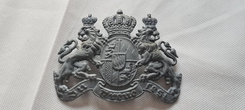 Plaque bavarois fer de - bavarois, en