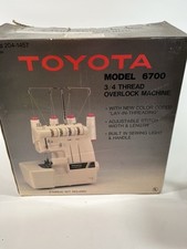 Toyota model 6700 sewing - toyota,
