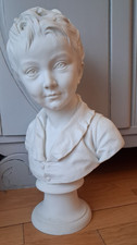 Houdon grand buste biscuit - buste, de