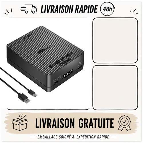 Adaptateur péritel vers hdmi - péritel,