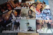 MEL GIBSON / LETHAL WEAPON L' ARME FATALE jeu 12 photos cinema lobby cards