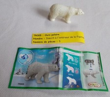 Kinder - animaux - Ours polaire - TR 005 - avec BPZ