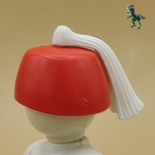 Playmobil chapeau rouge avec