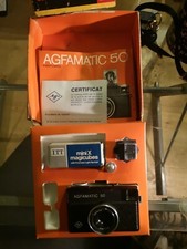 Appareil photo Argentique Agfamatic 50 avec sa boite d'origine