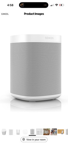 Sonos one used only - one,