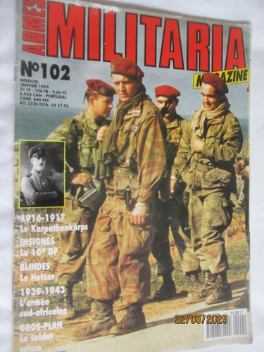 Magazine militaria 102 - ,