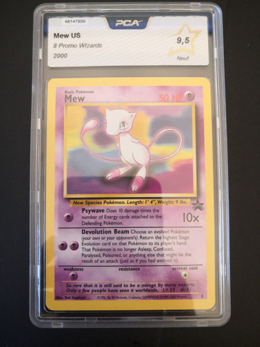 Carte pokémon mew - pokémon, en