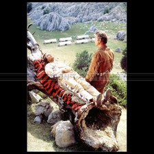 Photo F.006466 PIERRE BRICE & LEX BARKER (WINNETOU 3.TEIL) 1965