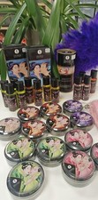 Coffret Shunga Huiles et Bougies de massage érotique