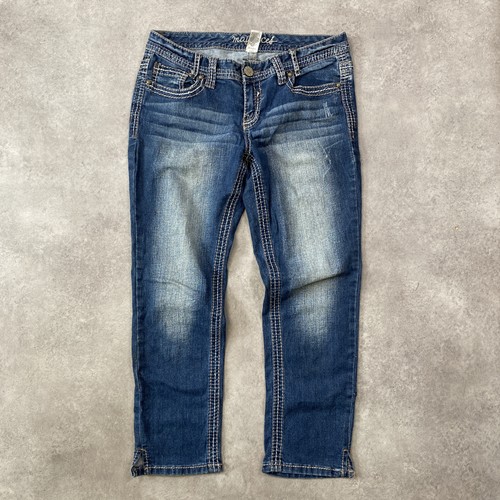 Pantalon denim à - pantalon, en