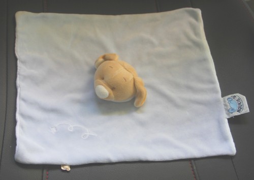Doudou plat chien beige - plat,
