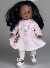 Rare Poupée Corolle 36 Cm Métisse En Tenue De Fêtes