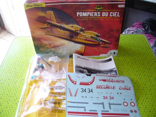 Maquette heller pompiers - heller, du