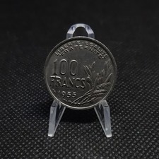 100 francs France 1955 B - Cochet, TTB+, sous pochette