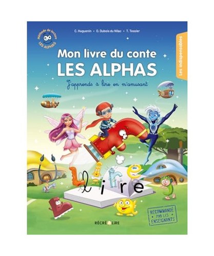 Mon livre conte les - les, alphas