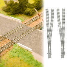 Aiguillage de train en cuivre blanc, accessoire pour système ferroviaire