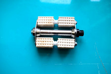 Vintage Cycle Cyclomoteur Rare 1 PEDALE D LYOTARD 4 Blocs Caoutchouc 1950/60