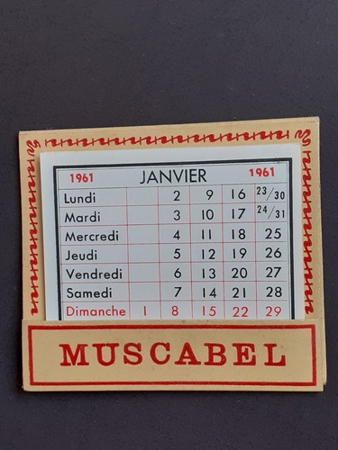 Calendrier publicitaire