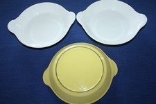 Cassolette grand ramequin plat à gratiner pour four en fonte Le Creuset lot de 3