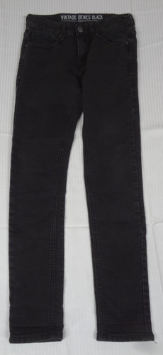 Vintage genes black - black, straight