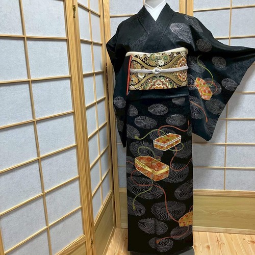 7521 kimono japonais vintage - kimono,