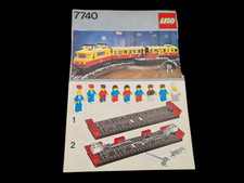 Lego® train chemin de fer voie ferrée 7740 12V plan de construction,  Les instru