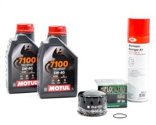 Kit Entretien Vidange pour PIAGGIO X10 500 de 2012 à 2016 MOTUL 7100 5w