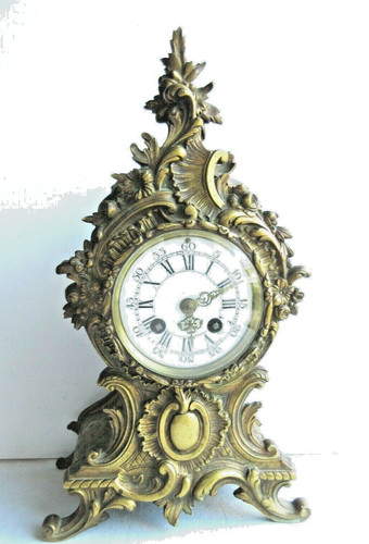 Pendule cartel bronze - pendule, de
