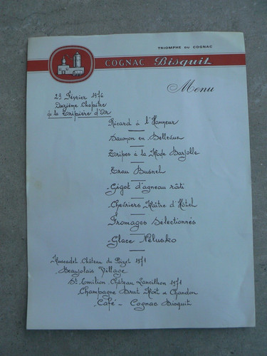 Chapitre tripière 1976 - chapitre, or
