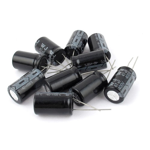 Pcs 400v 47uf - 105c, câble
