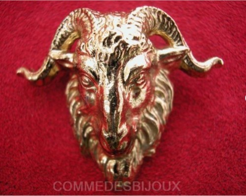 Broche vintage face - vintage, de