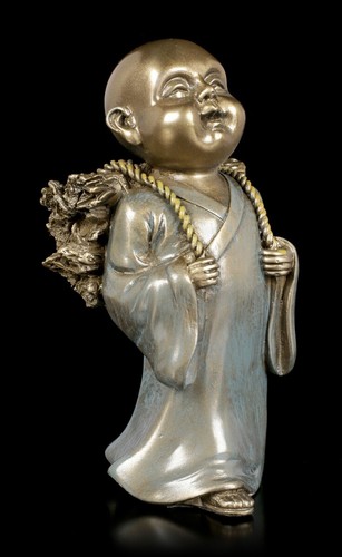 Statue bouddha moine - moine, avec