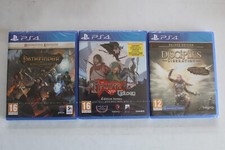 Lot SONY PS4 (PAL FR) - 3 jeux neufs de type RPG Stratégie & Aventure.