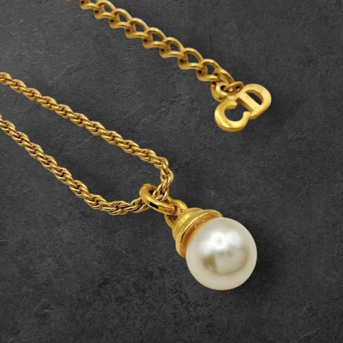 Collier christian dior fausse - collier,