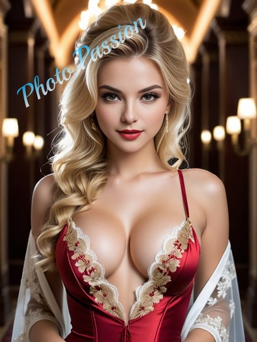 Photo portrait femme robe