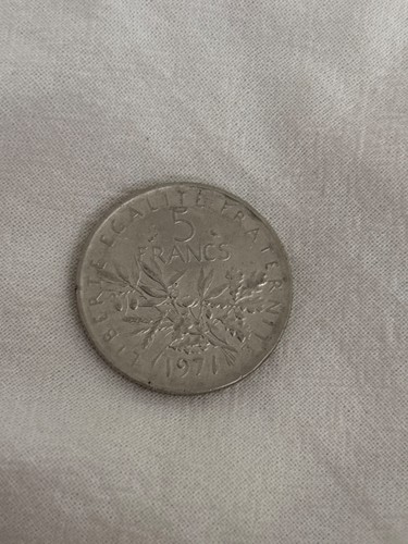 Pièce monnaie francs - de,