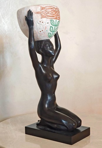 André carli sculpture lampe - andré,
