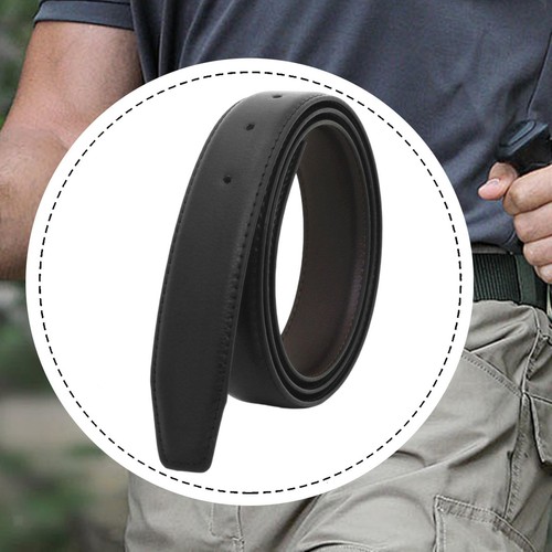 Ceinture cuir perforée - en,