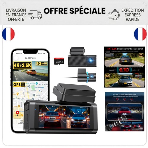 Dashcam voiture gps avant - voiture,