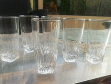 lot de 6 verres à eau à jus