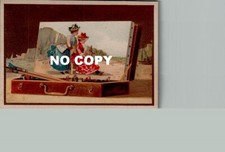 Chromo Thème PEINTURE : La boîte du peintre avec tableau scène de genre