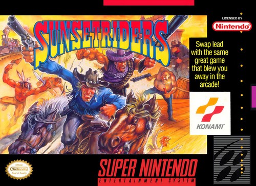 Sunset riders snes super - sunset,