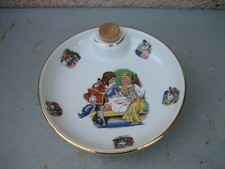 Ancienne assiette bouillie