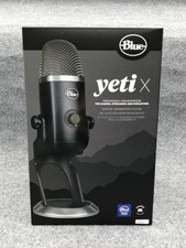 BLUE Yeti X BM600X USB Condensateur Micro pour Partie de Jeu Flux Podcast Used