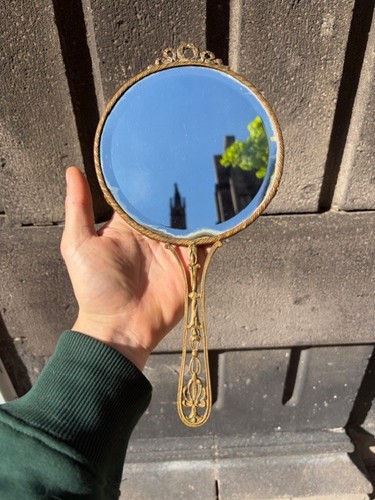 Miroir main ancien - miroir,