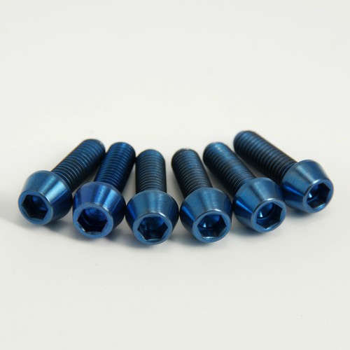 Bleu titane tige boulons - tige, set