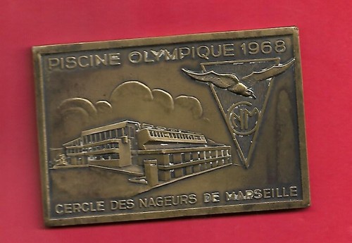 Plaque bronze marseille - bronze,