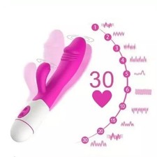 Gode Vibrant Femme Étanche Silencieux – 30 Modes Clitoridien Puissant